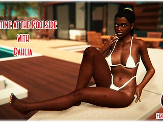 Fvr - 18 - Funtime At The Poolside - With Dahlia