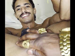 HOT YOUNG TWINK SERVES OLDER BIG BLACK DADDY COCK