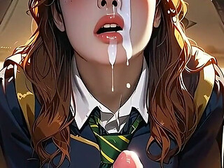 Rough Deepthroat Blowjob - Massive Facial Cumshot