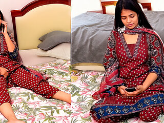 Komal said that many people were saying show your face, but don't show it to my family members, please.