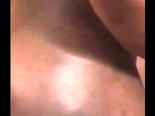 White Grandad Fingers Black Husbands Big Butt and Works His Tits