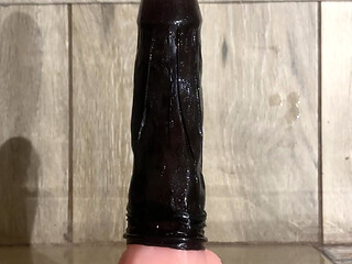 Back fuck dildo