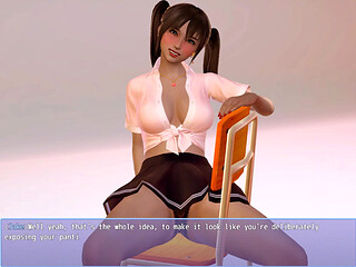 Coming of ages - gameplay - roleplay - cosplay as student - photoshoot 3