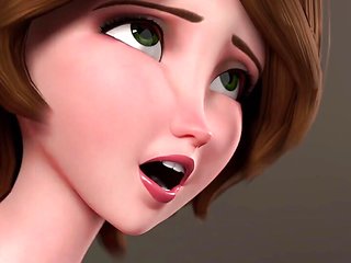 Big Hero 6 - Aunt Cass First Time Anal (Animation with ...