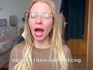 Blonde domme takes control in POV femdom scene