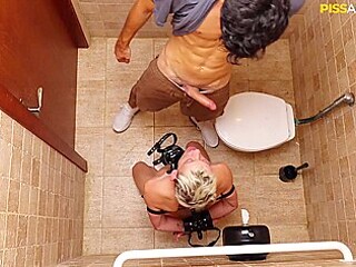 Getting Soaked In The Mens Room