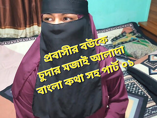 Bangla audio real desi girl love Just husband go out side par 01