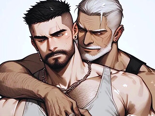 Vietnam Veteran Shares Gay Sexual Memories with His Colleague in Uniform. Hot Anal Sex and Cum Inside.
