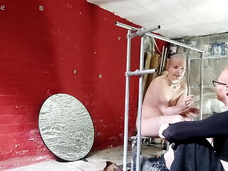Bound in Metal, Begging to Cum