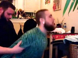 Bearded Bareback Amateur Bangs Hard