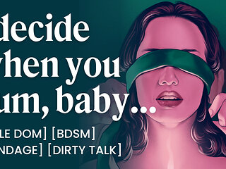 ASMR Audio Porn: Male Dom Fucks Submissive Girl Hard - BDSM Bondage & Orgasm Control - Erotic Audio Roleplay for Women