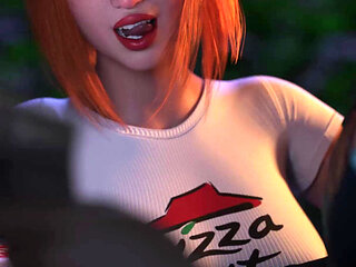 Sunset Rose 8 I Love This Pizza Sluts