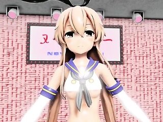 Hentai chick enjoys anal sex at the gym