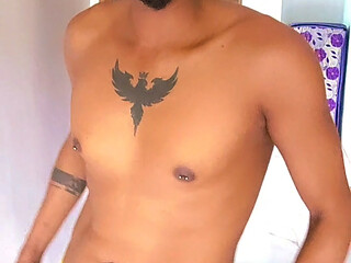 fist Wrapped Tight, Hips Thrusting About to Explode