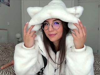 JOI CEI - CUM ON YOUR GODDESS'_S FUR JACKET AND CLEAN IT ALL