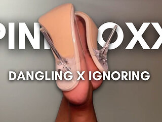 Dangling Heels While Ignoring You