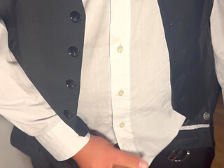 Jerk off horny after work