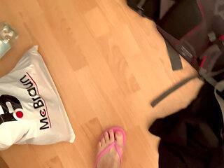 POV: Sounds of Flip-flops Walking