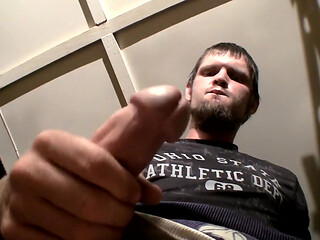 Hung Athlete Nolan Gets a Load Out