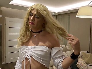 Transgender, sissy blowjob, crossdress