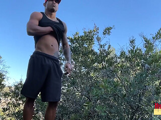 Big Dick Public Jerk off! - Solo Caught