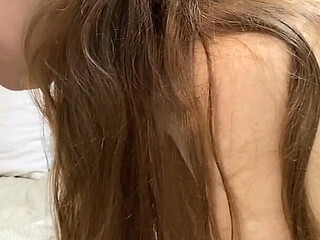 Sexy Gagging Blowjob