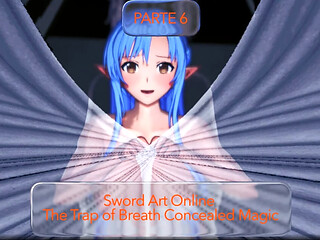 Sword Art Online characters get into animated steamy action