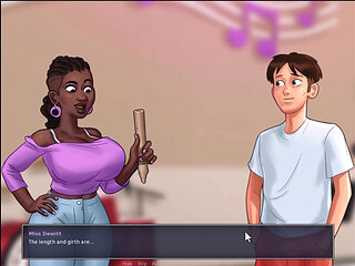 Summertime saga - I switched the vibrator on which she have on