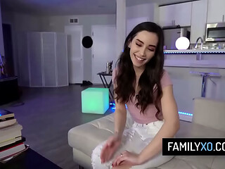 Hot stepdaughter POV fucked by stepdad - Aria Lee