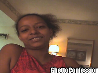 B4 Fat Fuck Oreo Ho Mulatto Cutie Big Natural Tits Sucks White Dick