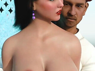 Sexy Meena and Seema Bhabhi Fucked by Village Head