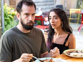 Lunita's natural tits sex