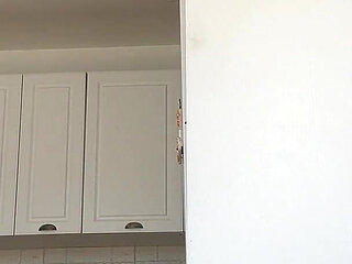 Inflating My Belly with a Pump and Fart