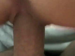Nikki Daniels in POV style is filmed sucking and fucking a huge cock