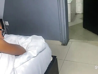 Beautiful Medical Student Year One Fucks Hostel Porter with BBC