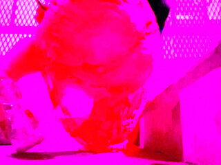 Italian Hot Milf Artemisia Love wearing sexy lingerie and high heels outdoor