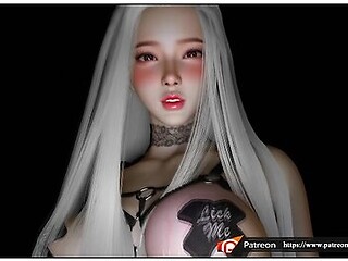 Sexy Bitch K-pop Girl Sexy Danceadorable...!(pov)(  K-pop   ) With Korean Bj