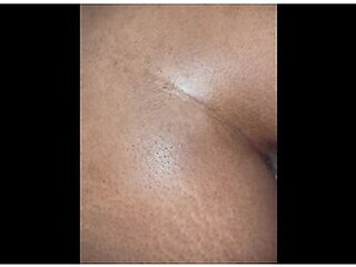 Super Wet Crem Anl Gape .. Squirt With Big Black Cock