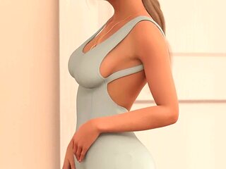 Landlady, mummy, porn game