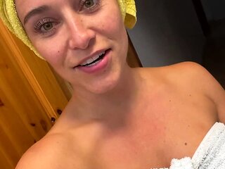 Great Big Boobs On Masturbating Redhead