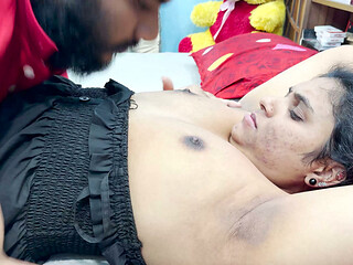 Malayali Girl Non Stop Boobs Suck by Mallu Boy