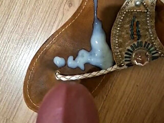 I on my neighbor's sandals