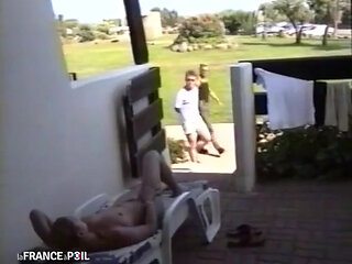 A Nudist Gets Fucked by Two Strangers