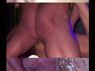 Kayla Keagan Cums on some nice sperm coated cock