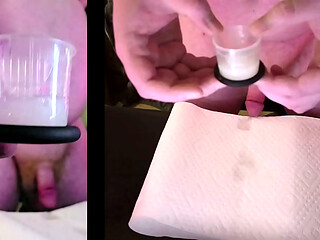 15 mL CUM LOAD! HYPERSPERMIA!!