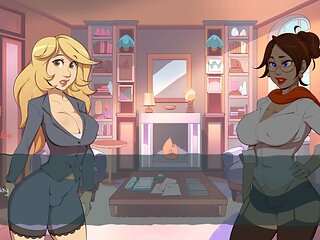 Interactive cartoon fantasy with Misskitty2k in a meet and fuck adventure