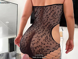 Gothic MILF With Huge Natural Tits And Big Ass Gets Creampie
