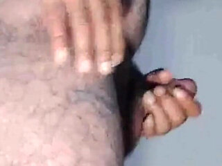 Latina Sucking Cum - on Her Knees Blowjob