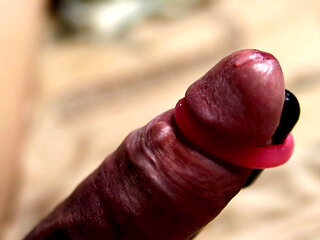 The penis is very tired from the vibrator and it needs to rest.