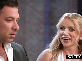 Bride Danielle Renae Gets Stretched Out In 5-bbc Gangbang While Hubby Watches
